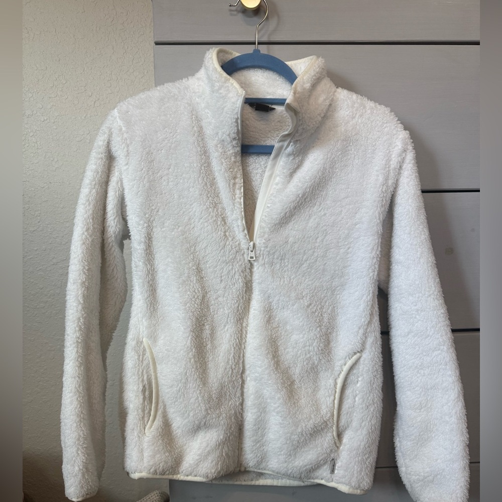 White Sherpa jacket